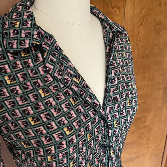 Doctor Who Green Mini Dress - Picture 4 of 5